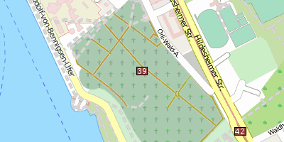 Stadtplan Stadtfriedhof Engesohde