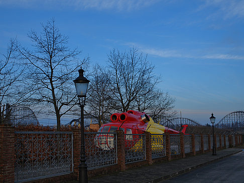 Heidepark am Abend