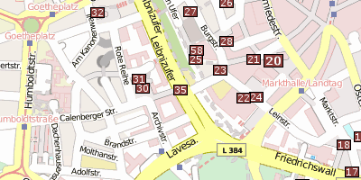 Duve-Brunnen Hannover Stadtplan