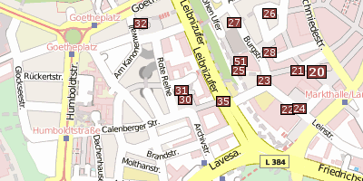 Stadtplan Neustädter Kirche 