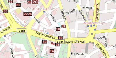 Städtische Galerie KUBUS Hannover Stadtplan