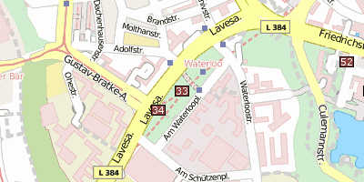 Waterlooplatz Stadtplan